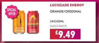 Bestway LUCOZADE ENERGY offer