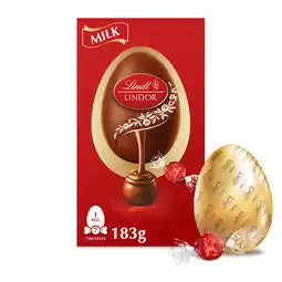 Iceland Lindt Lindor Easter Egg Milk Chocolate 183g offer
