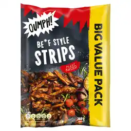 Iceland Oumph! Beef Style Strips 360g offer