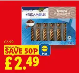 Lidl Eridanous Biscuits offer