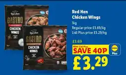 Lidl RED HEN Chicken Wings offer