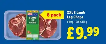 XXL 8 Lamb Leg Chops