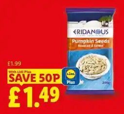 Lidl Eridanous Pumpkin Seeds offer
