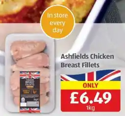 Aldi Ashfields Chicken Breast Fillets offer