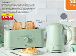 Aldi Kettle/Toaster offer