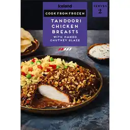 Iceland Iceland Tandoori Chicken Breasts 390g offer