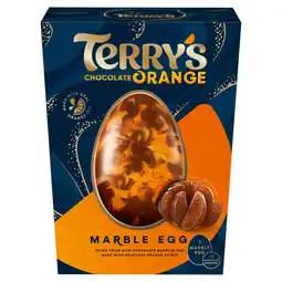 Iceland Terry's Chocolate Orange Marble Easter Egg 425g offer