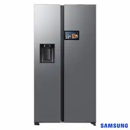 Costco Samsung Series 9 RS90F64EDTEU Side by Side Fridge Freezer, D Rated in Silver offer