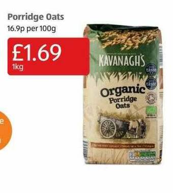 Aldi Porridge Oats offer