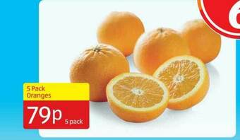 Aldi 5 Pack Oranges offer