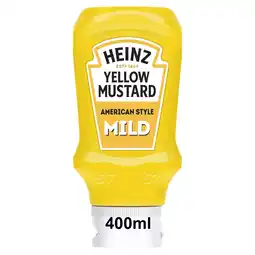 Iceland Heinz American Style Mild Yellow Mustard 445g offer
