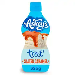 Iceland Askeys Treat! Salted Caramel Flavour Sauce 325g offer
