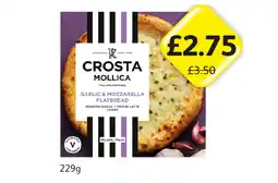 Londis Crosta Mollica Garlic & Mozzarella Flatbread offer