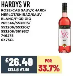 Bestway HARDYS VR Rose/cab sauv/chard/ merlot/shiraz/sauv blanc/p'grigio offer