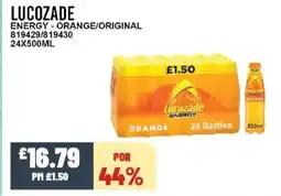 Bestway LUCOZADE Energy-orange/original offer
