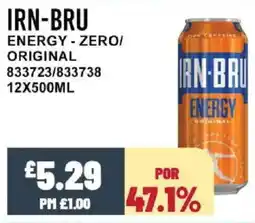 Bestway IRN-BRU Energy-zero/ original offer