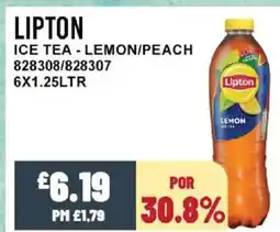 Bestway LIPTON Ice tea - lemon/peach offer