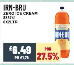 Bestway IRN-BRU Zero ice cream offer