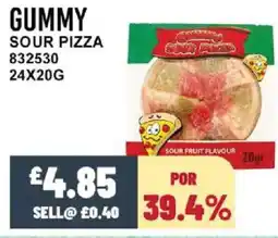 Bestway GUMMY Sour pizza offer