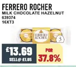 Bestway FERRERO ROCHER Milk chocolate hazelnut offer