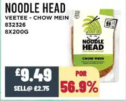 Bestway NOODLE HEAD Veetee - chow mein offer