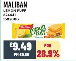 Bestway MALIBAN Lemon puff offer