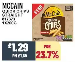 Bestway MCCAIN Quick chips straight offer