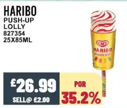 Bestway HARIBO Push-up lolly offer