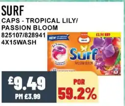 Bestway SURF Caps - tropical lily/ passion bloom offer