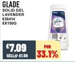Bestway GLADE Solid gel lavender offer