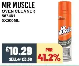 Bestway MR MUSCLE Oven cleaner offer