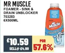 Bestway MR MUSCLE Foamer sink & drain unblocker offer