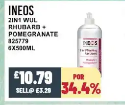 Bestway INEOS 2in1 wul rhubarb + pomegranate offer