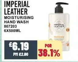 Bestway IMPERIAL LEATHER Moisturising hand wash offer