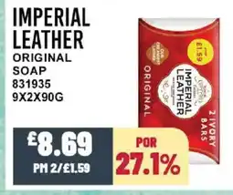 Bestway IMPERIAL LEATHER Original soap offer