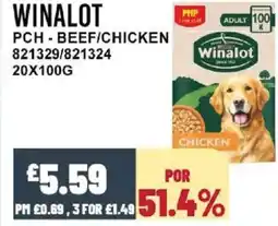 Bestway WINALOT Pch - beef/chicken offer