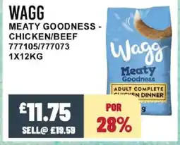 Bestway WAGG Meaty goodness - chicken/beef offer