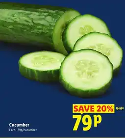 Lidl Cucumber offer
