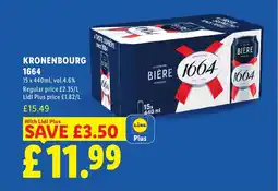 Lidl KRONENBOURG 1664 offer