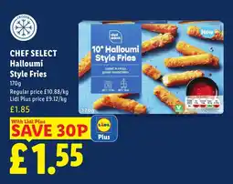 Lidl CHEF SELECT Halloumi Style Fries offer