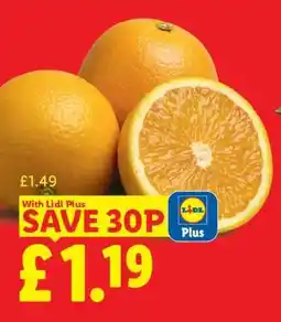 Lidl Oranges offer