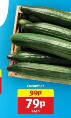 Aldi Cucumber offer