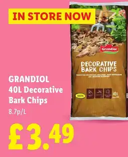 Lidl GRANDIOL Decorative Bark Chips offer