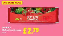 Lidl GRANDIOL Peat Free Growbag offer