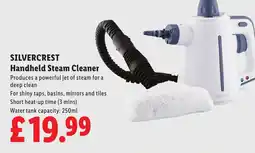 Lidl SILVERCREST Handheld Steam Cleaner offer