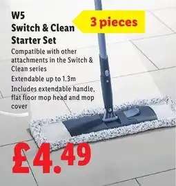 Lidl W5 Switch & Clean Starter Set offer