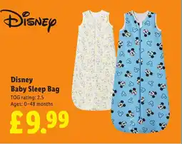 Lidl Disney Baby Sleep Bag offer