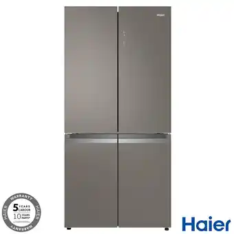Costco Haier HTF-540DGG7, Multidoor Fridge Freezer F Rated in Grey offer