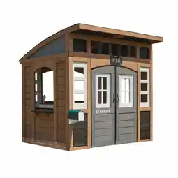 Costco KidKraft Sunny Bluff Outdoor Playhouse (3-10 Years) offer