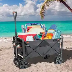 Costco Mac Sports XL Steel Folding Wagon with Brakes offer